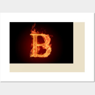 Fire letter set " B " Posters and Art